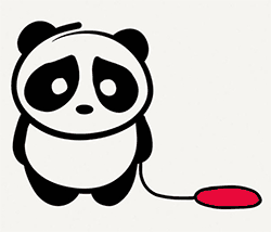 sad panda